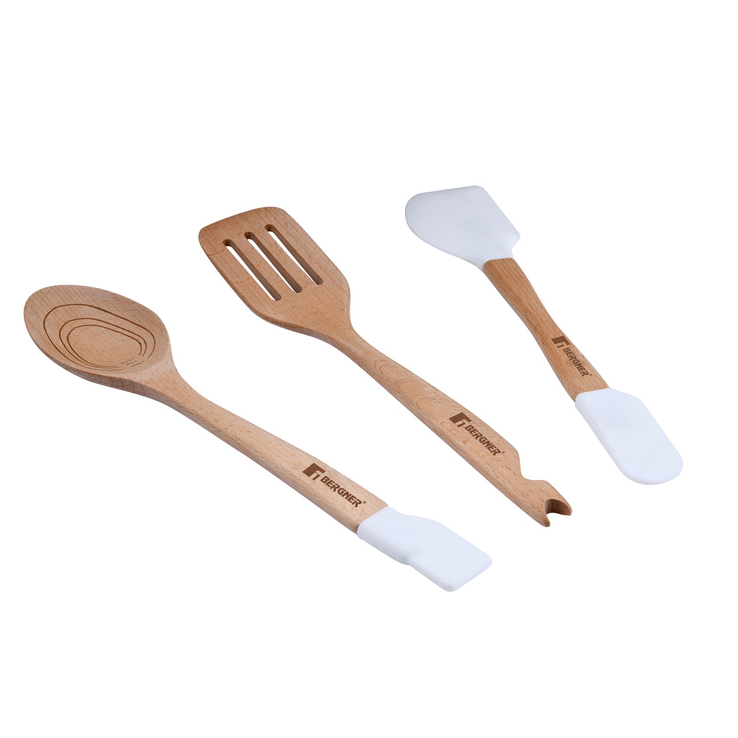 Juego de 3 utensilios Bergner - Naturally